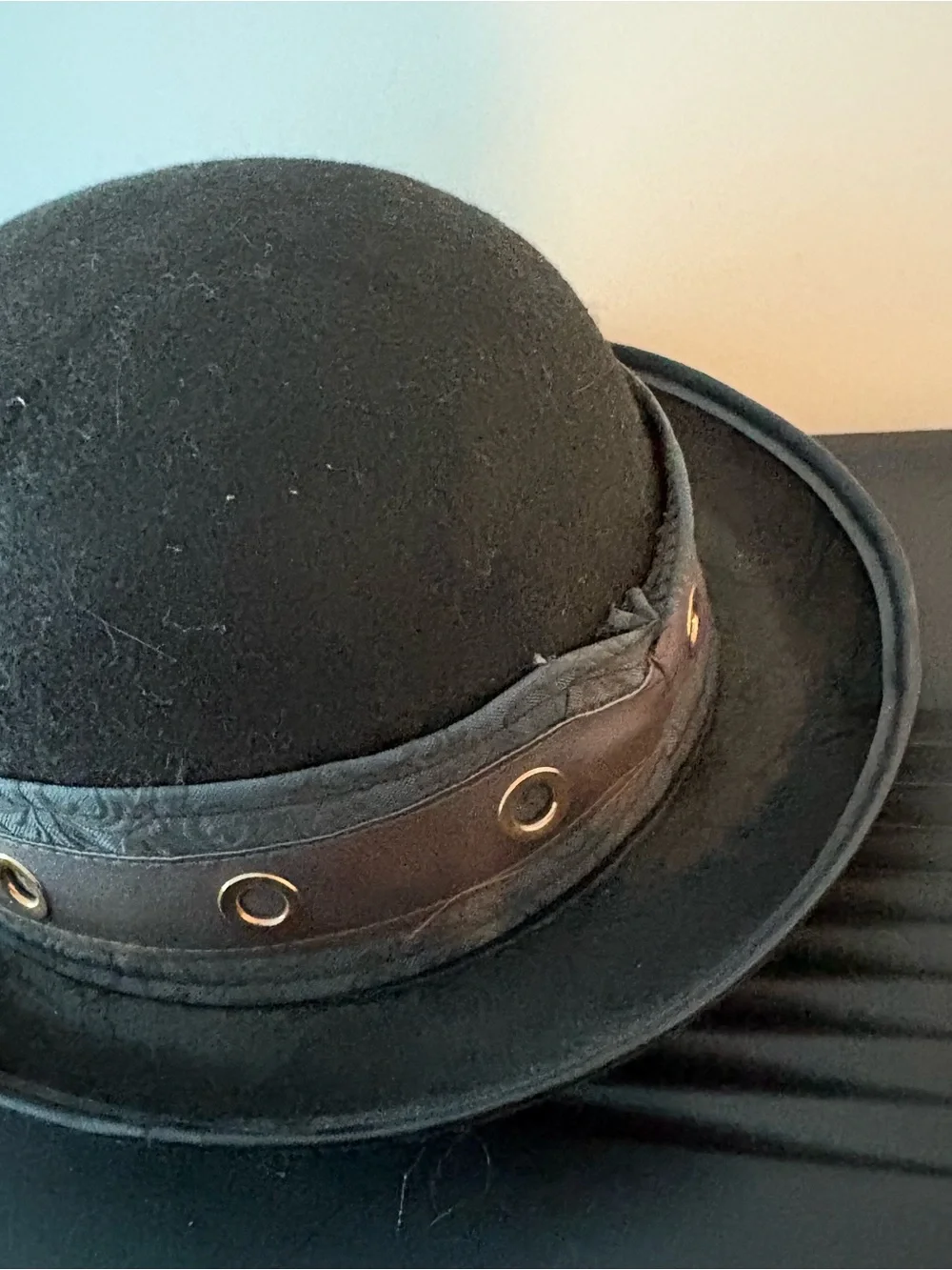 Steampunk Dress up top hat with gear decoration